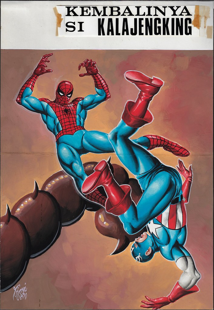 1) Spiderman VS Captain America