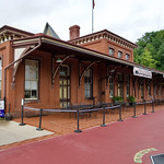 9-12-22, Tamaqua Station Restaurant Tamaqua, PA. Built in 1874 for the Philadelphia &amp;amp; Reading Railroad.