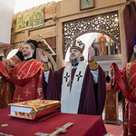 13 февраля 2023, Божественная литургия в храме в честь мученика Виктора в ИК-10 (п. Металлистов)
