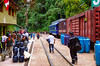 Train from Ollantaytambo to Aguas Calientes, Peru