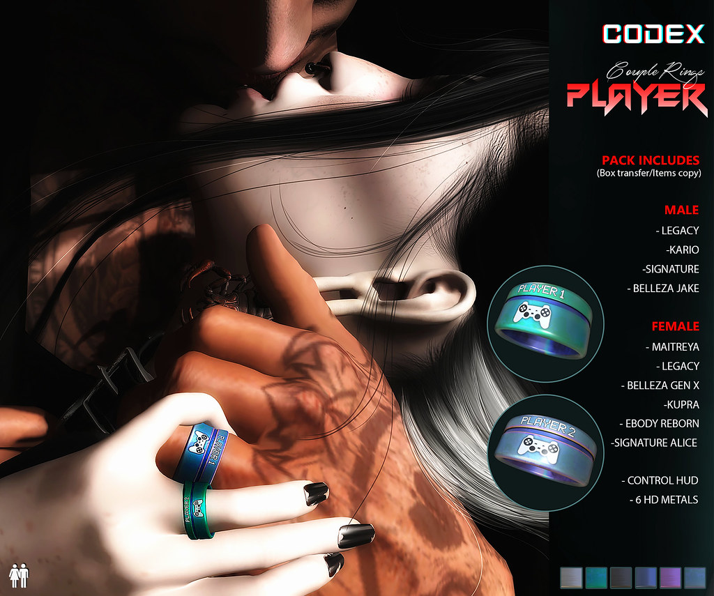 CODEX_PLAYER COUPLE RINGS
