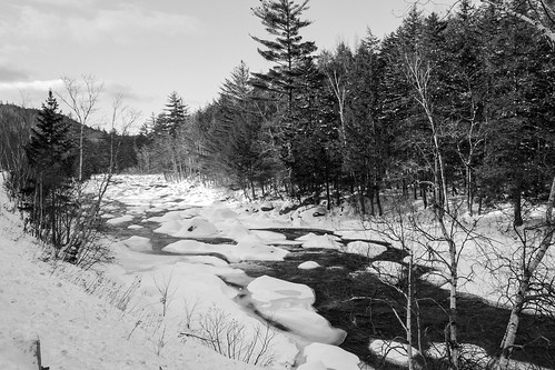 17mm clouds em5 flow forest ice landscape monochrome mountains nationalforest nature olympus river sky snow swift trees water whitemountainnationalforest whitemountains winter woods albany newhampshire unitedstates