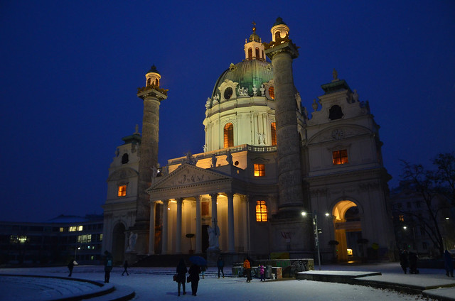The most outstanding baroque church in Vienna