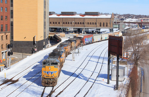 minnesota railroad train winter january up8911 saintpaul ramseycounty uniondepot unionpacific