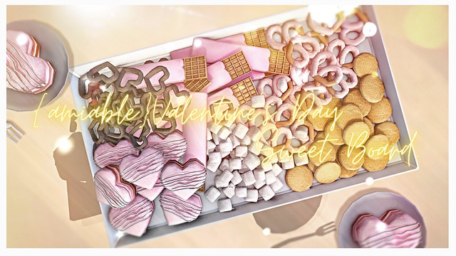 {amiable}valentine's Day Limited Special Group Gift(Sweet Board)@the Mainstore.