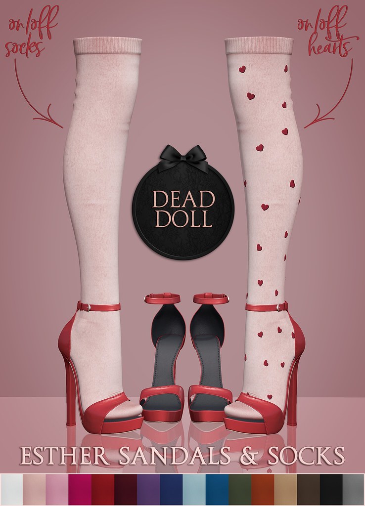 DEAD DOLL – Esther Sandals & Socks @ ｅｑｕａｌ１０