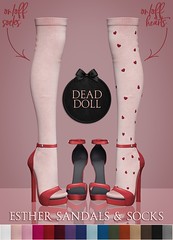 DEAD DOLL - Esther Sandals & Socks @ ｅｑｕａｌ１０