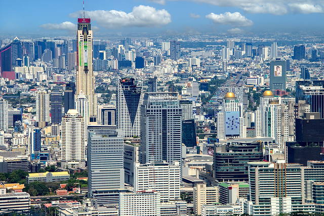 Bangkok Skyline (partial), Thailand
