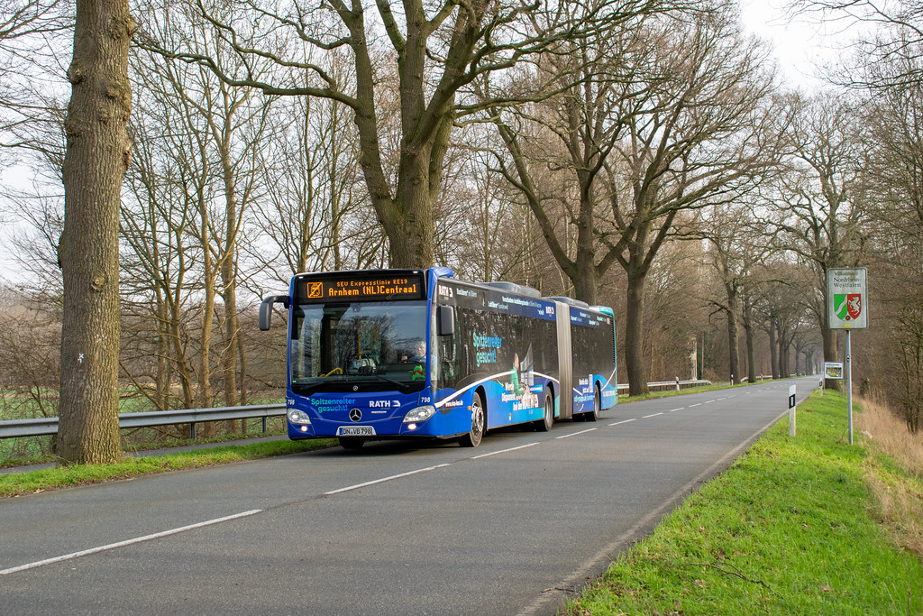 VIAS Bus 798 Grenze Niederlande - Deutschland