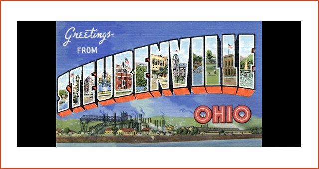 'Greetings from Steubenville (OH) Circa 1950s