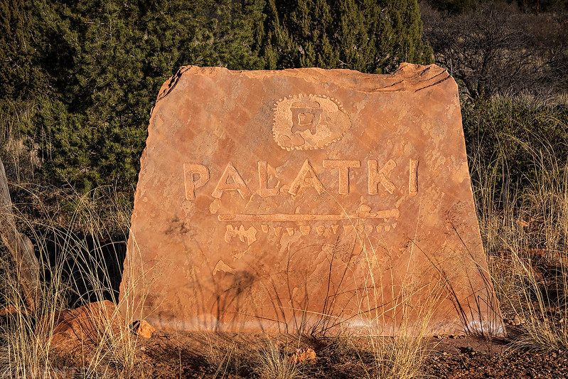 Palatki Stone Sign