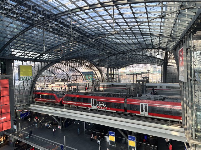 Berlin Hbf. Different perspectives.