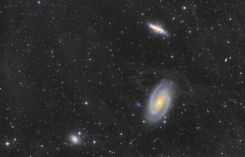 M81,M82 and NGC3077