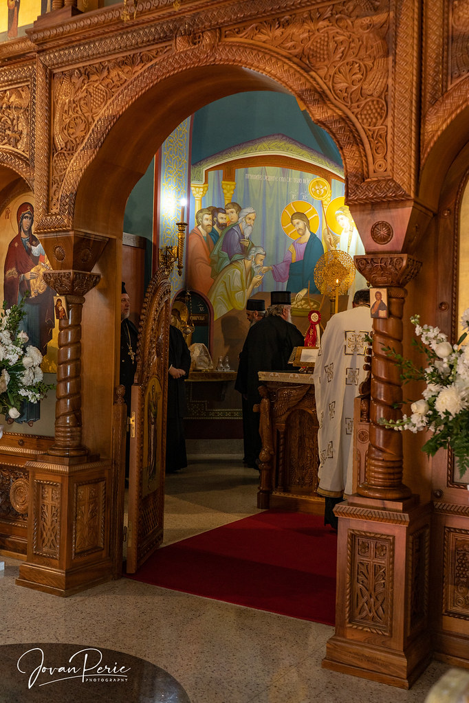 Patriarch Porfirije at St. George Church, Indiana