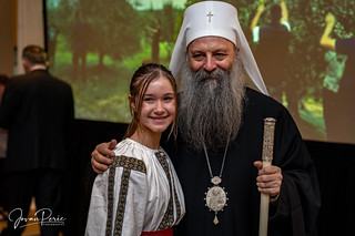 Patriarch Porfirije at St. George Church, Indiana
