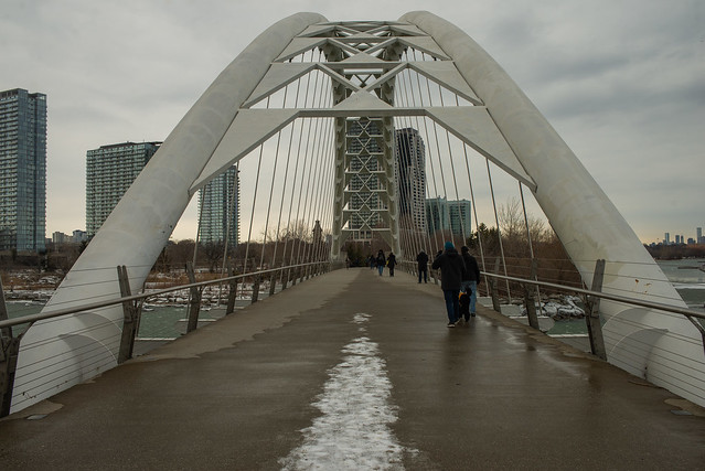 Humber Bay Arch Bridge,Toronto,ON