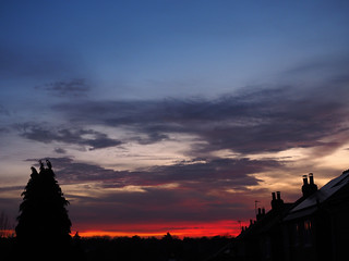 Sunset over Woodthorpe