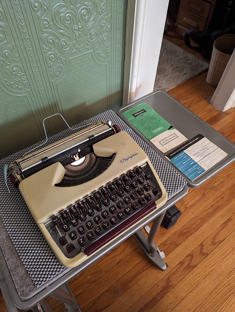 Olympia SF typewriter from 1958.