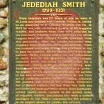 Jedediah Smith Monument In 1823, Jedediah Smith organized the first Christian worship in South Dakota.      

The monument is located near Mobridge, SD.           