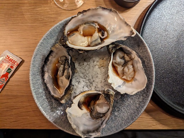 Oysters, dinner, Canberra, Australian Capital Territory, Australia