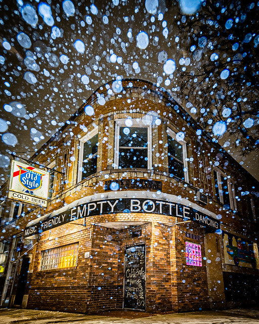 Empty Bottle Chicago Snow 2023