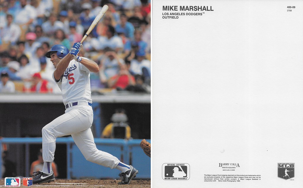1989 Barry Colla 8x10 - Marshall, Mike