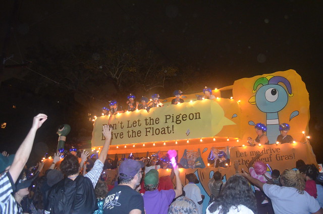 Don't Let The Pigeon Drive the Float