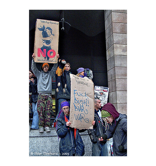 Anti War Demo February 2003