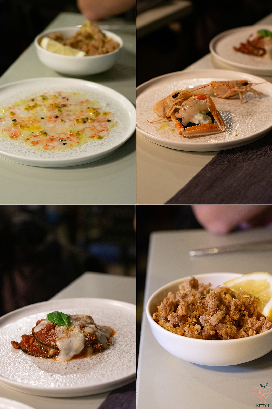 Zerozero100, ristoranti di roma, ristorante di pesce, tiburtino food fest, antipasti crudi e cotti