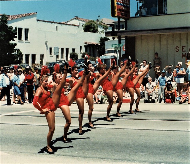 scanned film: events '78 thru '88; santa cruz trip, miss california parade 1984*