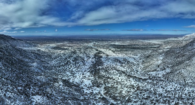 Albuquerque as seen from above Elena Gallagos Picanic Area,
