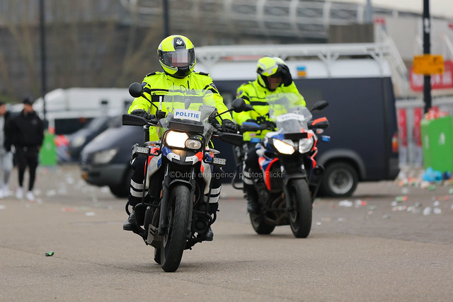 Dutch police BMW & Yamaha
