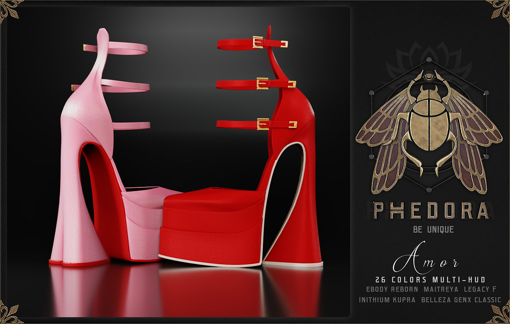 Phedora. – "Amor" Platforms NEW RELEASE for The Saturday Sale ♥ February 18th 2023