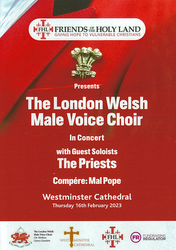 Friends of the Holy Land - Concert at Westminster Cathedral
