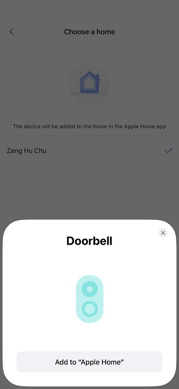Aqara Smart Video Doorbell G4 - HomeKit - Add To Apple Home