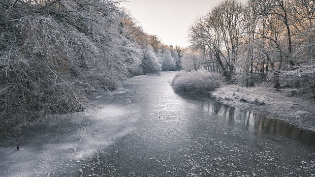River Kelvin in Wintertime