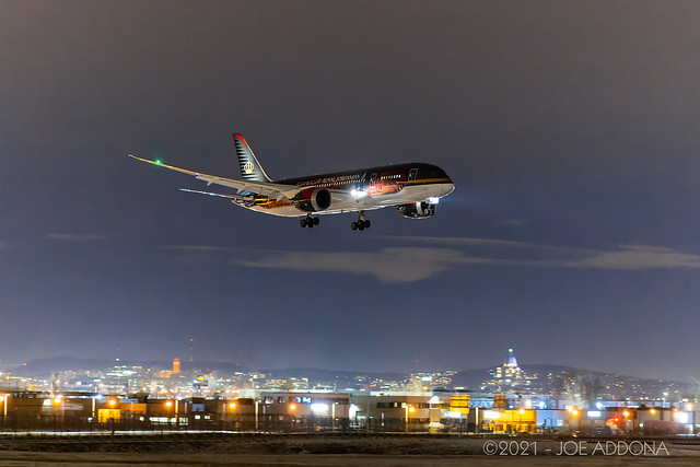Royal Jordanian Boeing 787 - Discover Petra Livery