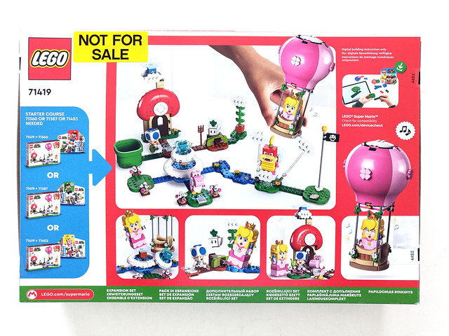 LEGO Super Mario Peach's Garden Balloon Ride (71419)