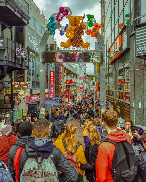 Popular photo spot | Takeshita Street, Shibuya City, Tokyo, Japan