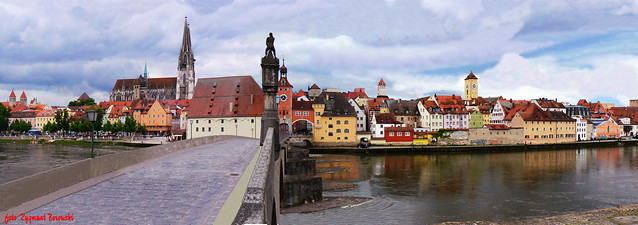 Regensburg - The panorama view