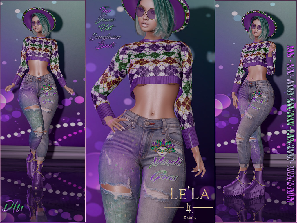 LeLa – Diu Mardi Gras Outfit ♥ 99L