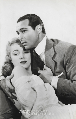 Eleanor Parker and Anthony Dexter in Valentino (1951)