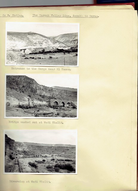 Hedjaz Railway - The Yarmuk Creek line (Samach to Deraa)