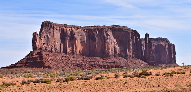 Sentinel Mesa - Monument Valley Navajo Tribal Park @ Southern Utah