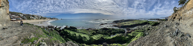 [Explore] Panorama at Victoria Beach, Laguna Beach, CA