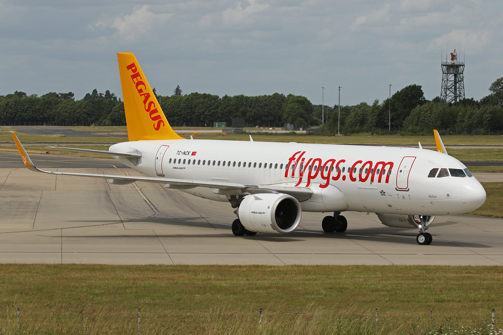 TC-NCK Airbus A320-251N Pegasus Airlines Stansted 25th June 2022
