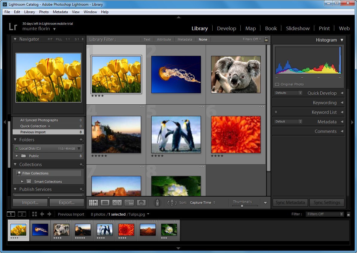 Working with Adobe Photoshop Lightroom 6.2 full