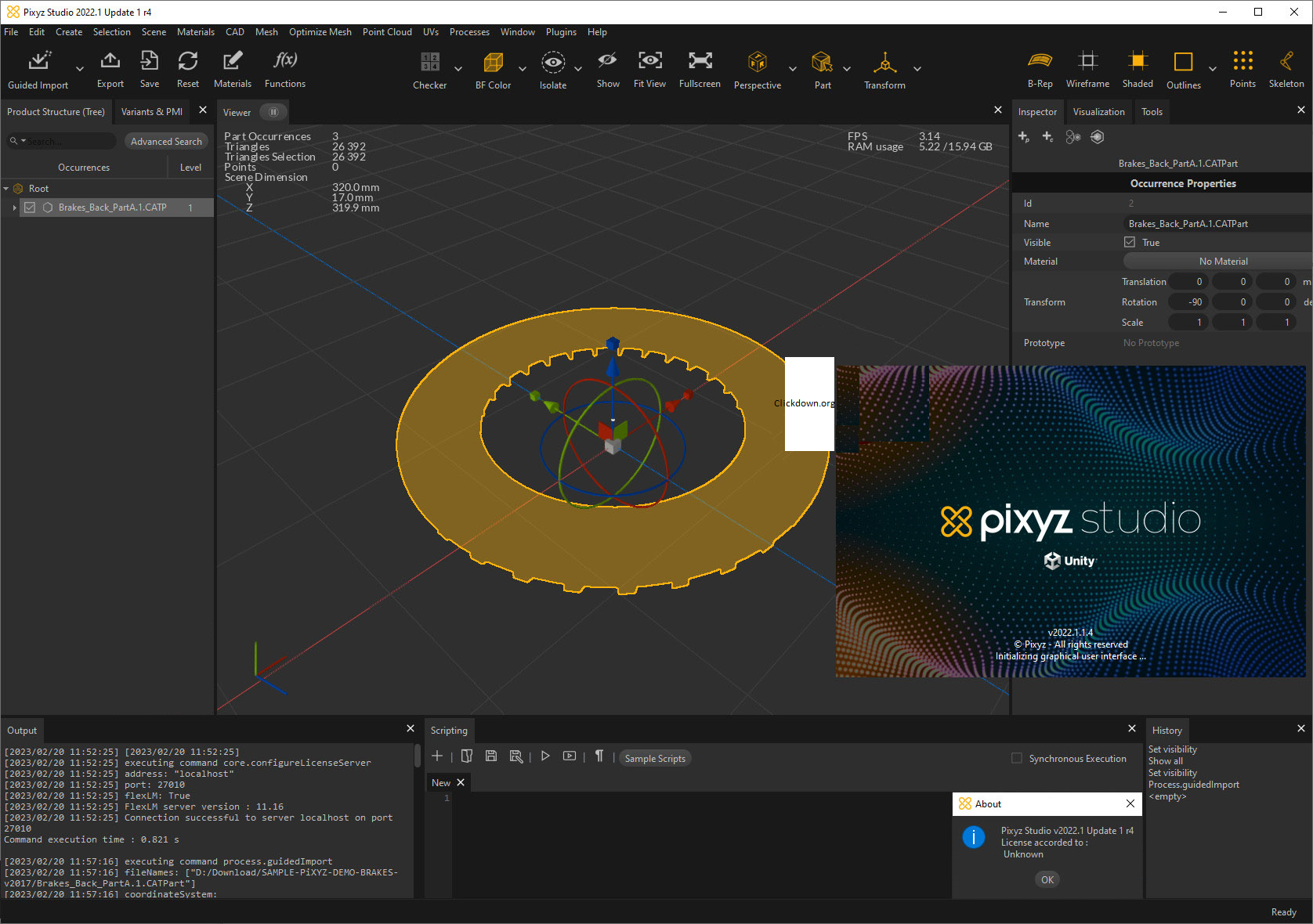 Working with Unity Technologies Pixyz Studio 2022.1.1.4 full