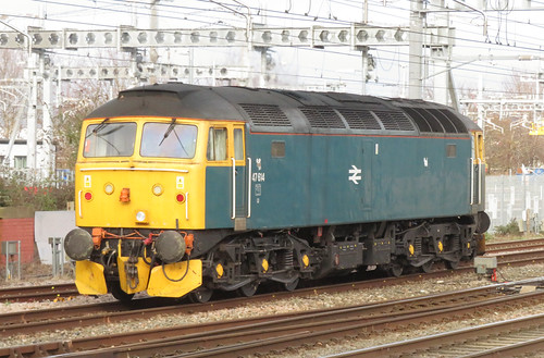 47614 0Z38 210223 | Old School BR Blue 47614 heads away from… | Flickr