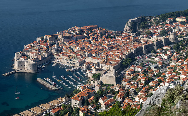 Postcard View of Dubrovnik